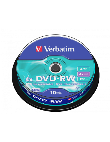 DVD - RW 4,7GB 4X CONF. 10 SPINDLE