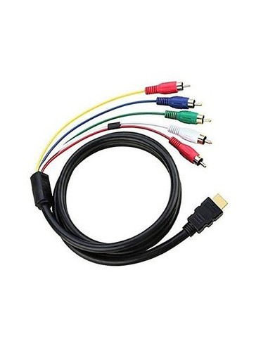 CAVO HDMI TO RCA 5RGB 1.5MT