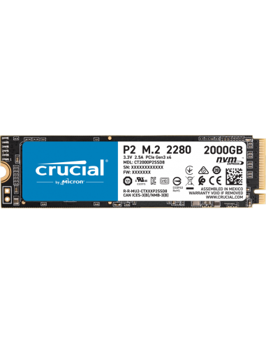 SSD M.2 2TB P2 NVME