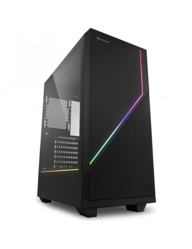 CASE ATX RGB FLOW VETRO TRASP. BLACK