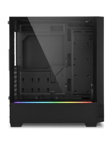 CASE ATX RGB FLOW VETRO TRASP. BLACK