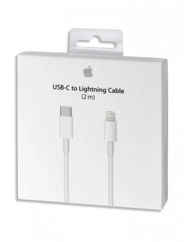 CAVO USB C TO LIGHTNING 2MT WHITE