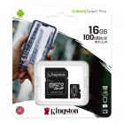 MICRO SD 16GB HC CLASS 10...