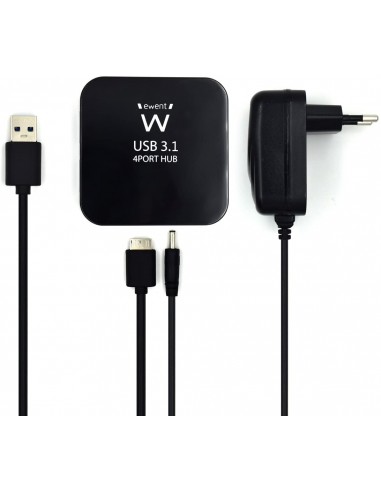 USB HUB 4P 3.1 CON ALIMENTATORE