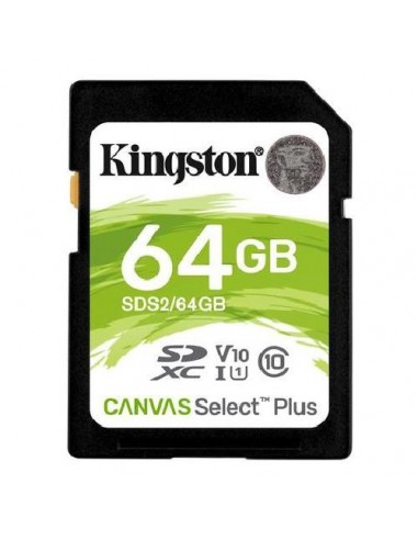SECURE DIGITAL 64 GB CLASS 10 CANVAS...