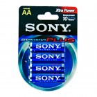 4 BATTERIE STILO AA EXTRA LIFE