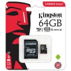 MICRO SD 64GB CLASS 10...