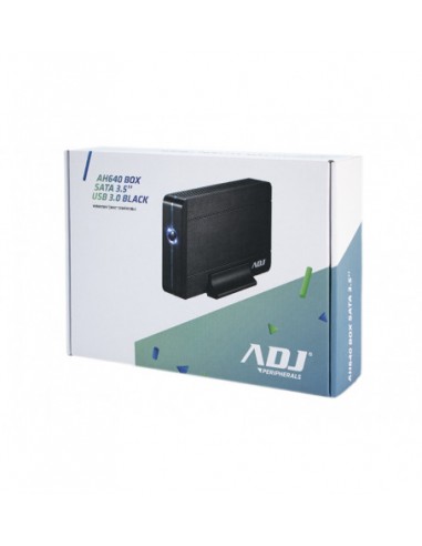BOX USB 3.0 3,5 SATA BLACK AH640