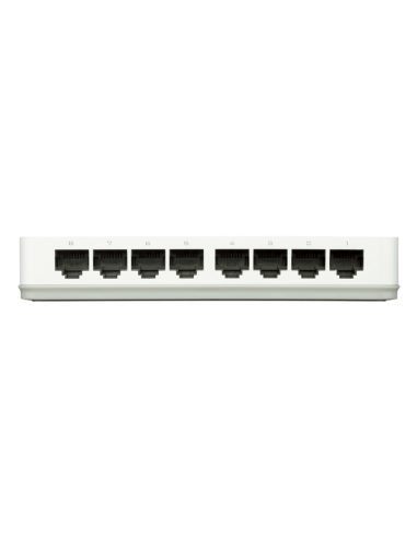 SWITCH 8 PORTE 10/100 WHITE